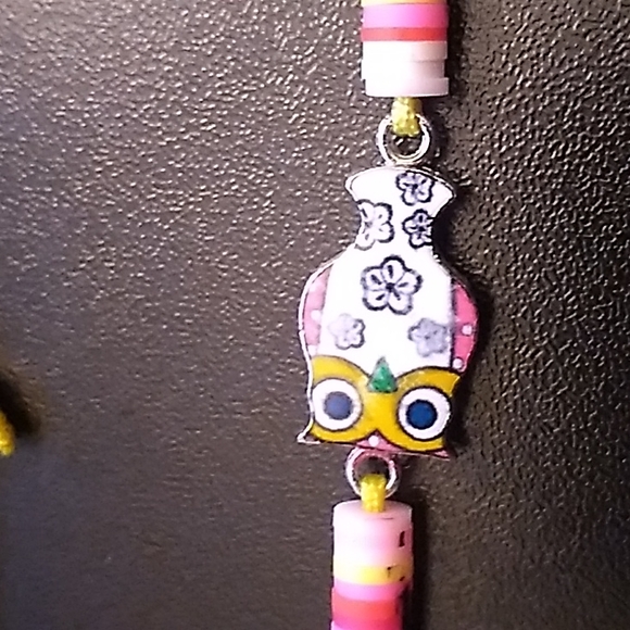 BBTO Gorgeous Owl Bracelet w Yellow Cording up to 10 inches - Picture 4 of 7